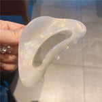 Load image into Gallery viewer, Marble print acetate hair claw