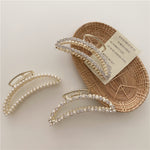 Load image into Gallery viewer, Half moon Hair Clip