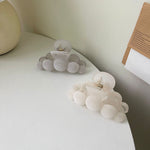 Load image into Gallery viewer, Velvet large flocking cloud hair clip