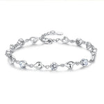 Load image into Gallery viewer, Temperament Hollow Heart Chain Bracelet
