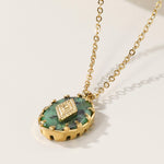 Load image into Gallery viewer, African pine Stone Pendants Necklace