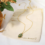 Load image into Gallery viewer, African pine Stone Pendants Necklace