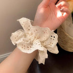 Load image into Gallery viewer, Lace scrunchie
