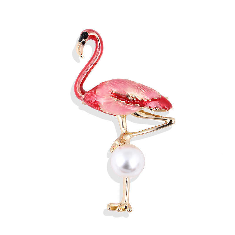 Flamingo broach