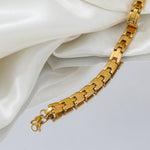 Load image into Gallery viewer, Cube Link Chain Bracelet
