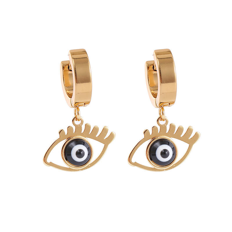 Evil Eye Stud Earring