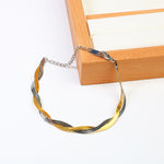 Load image into Gallery viewer, Snake chain bracelet(gold and silver mix)
