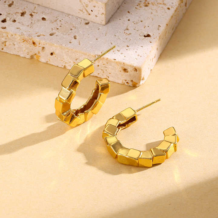 Spiral Dangle Earring