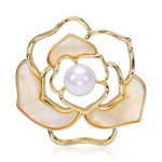Load image into Gallery viewer, Camellia Flower Broach
