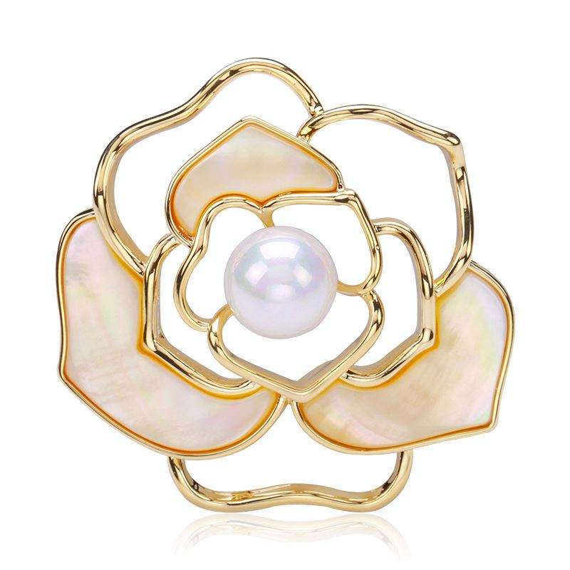 Camellia Flower Broach