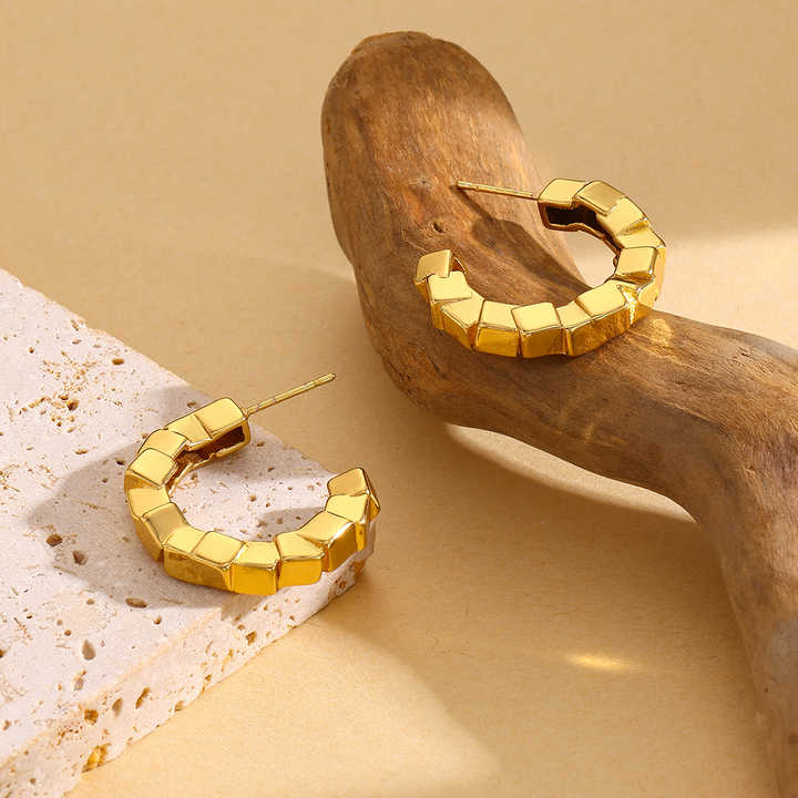 Spiral Dangle Earring