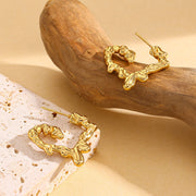 Irregular Love Heart Earring