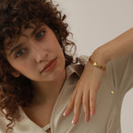 Load image into Gallery viewer, Cube Link Chain Bracelet
