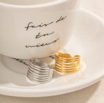 Load image into Gallery viewer, Multi Layer Bend Open Ring
