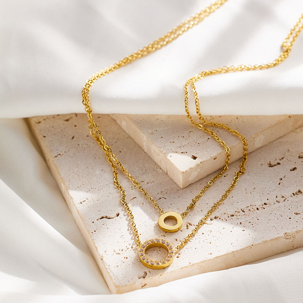 Round Double Layer Link Chain