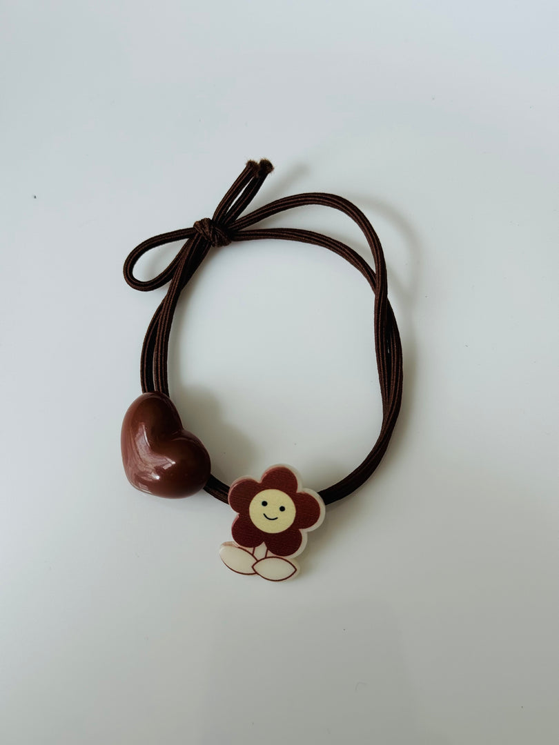 Bow knot cute cartoon hair tie