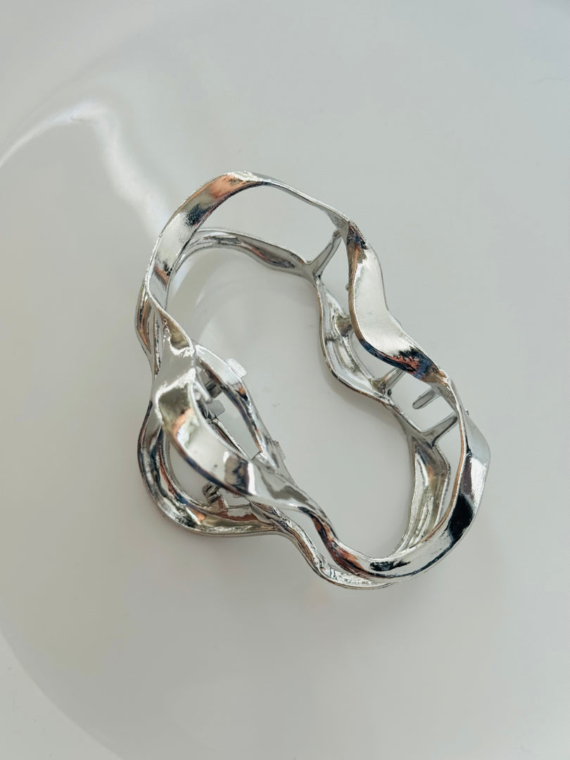 Irregular Geometric Metal Hair Clip