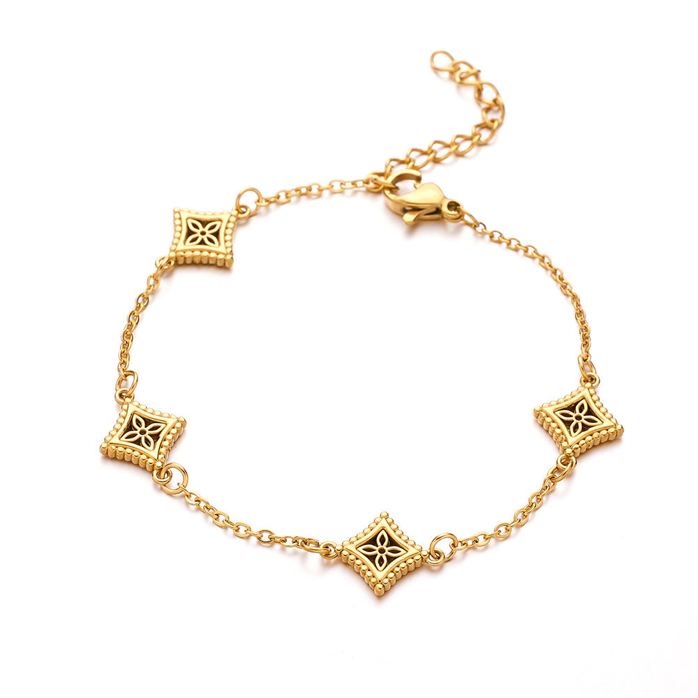 star shape charm bracelet