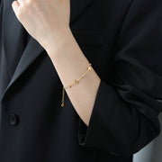 Four leaf clover bracelet