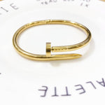 Load image into Gallery viewer, Pin Design Open cuff bracelet bangles
