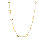 Load image into Gallery viewer, Four leaf clover chain
