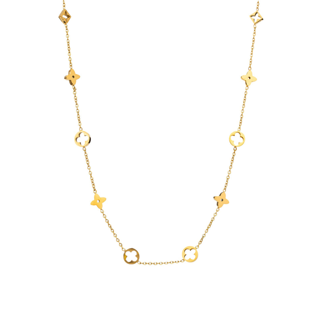 Four leaf clover chain