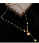 Load image into Gallery viewer, Star and heart charm pendent
