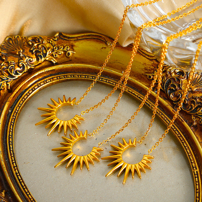 Sunburst necklace