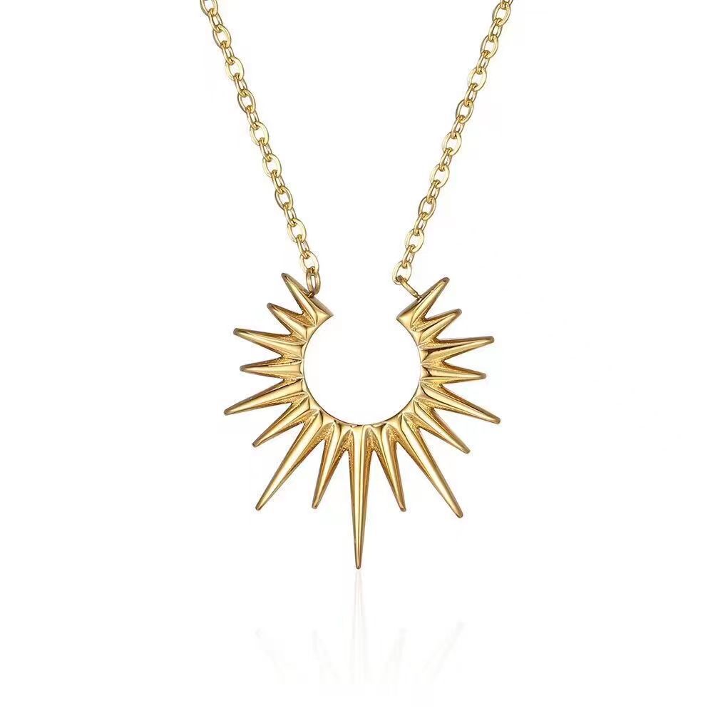 Sunburst necklace