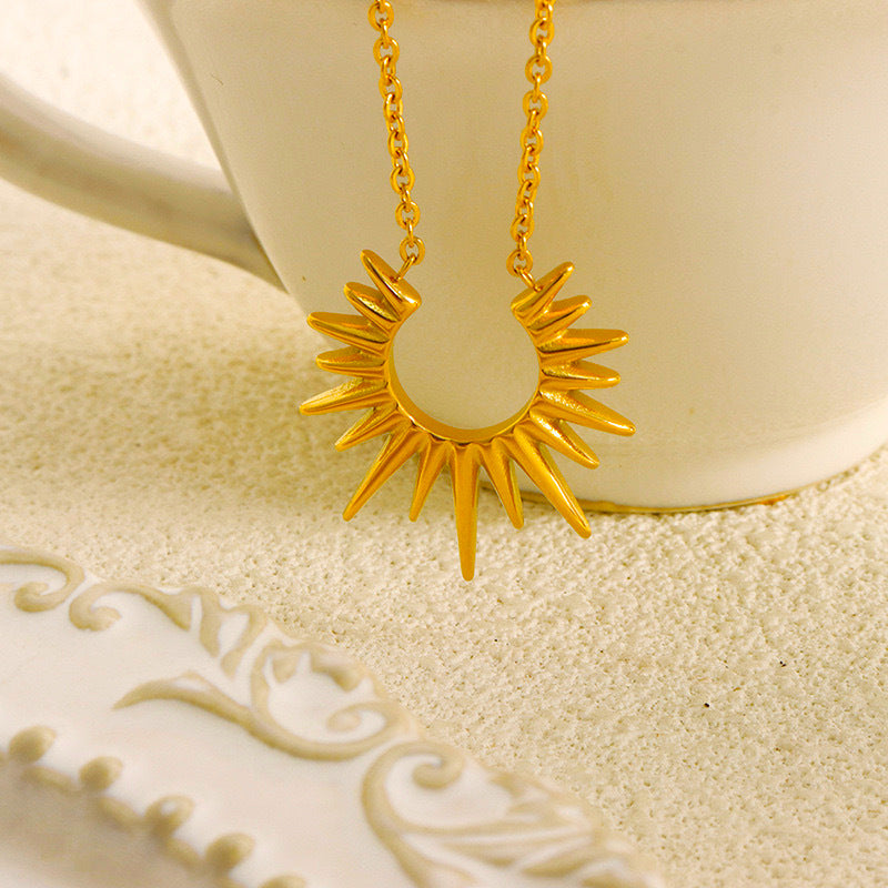 Sunburst necklace
