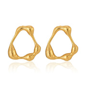 lrregular spring shape earring