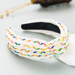 Load image into Gallery viewer, raindow bead headband
