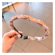 Luxury pearl crystal headband