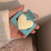 Cute sweet heart hair clip
