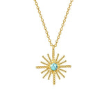 Load image into Gallery viewer, Turquoise Star pendent
