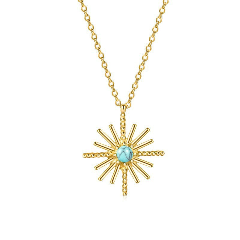 Turquoise Star pendent