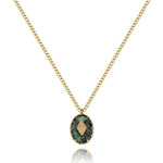 Load image into Gallery viewer, African pine Stone Pendants Necklace
