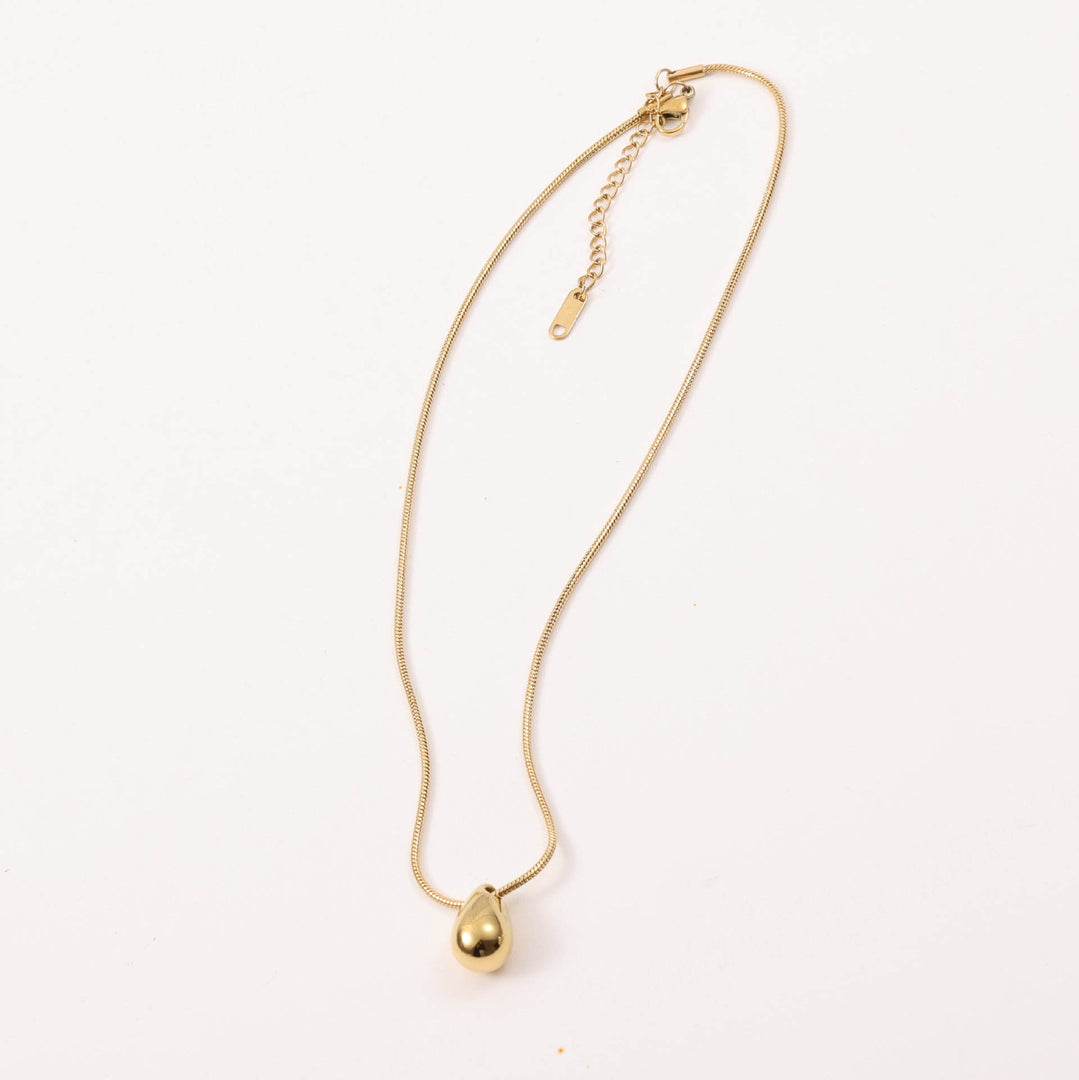 Water Drop Pendant Necklace