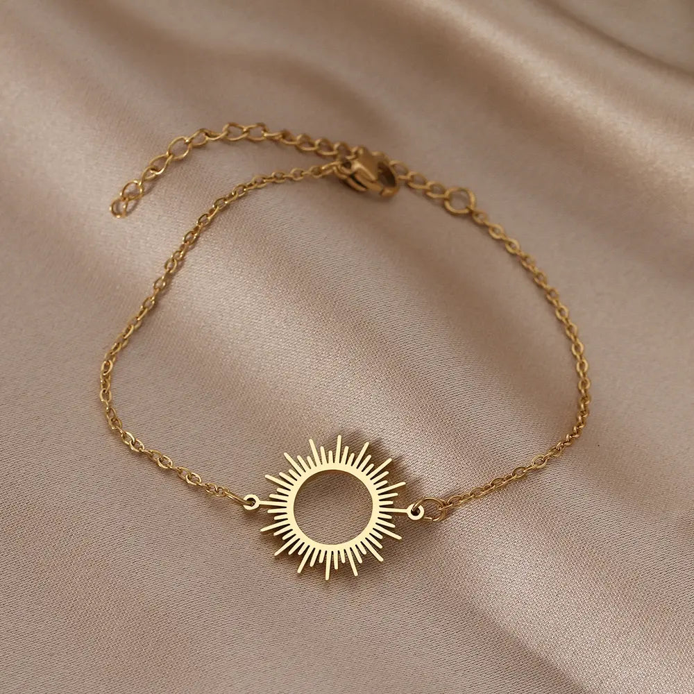 sun flower pendent